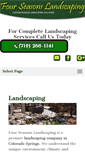 Mobile Screenshot of fourseasonslandscaping.org